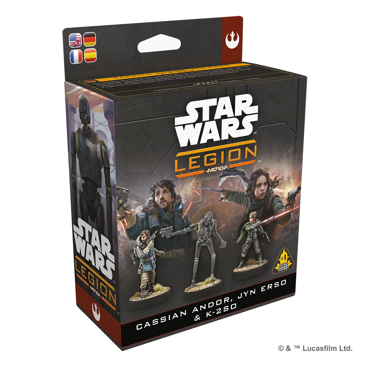 Star Wars Legion - Cassian Andor, Jyn Erso & K-2SO Star Wars Legion - Cassian Andor, Jyn Erso & K-2SO
