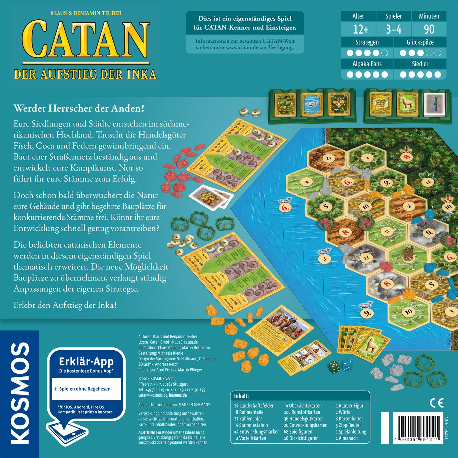 Catan: Der Aufstieg der Inka Catan: Der Aufstieg der Inka