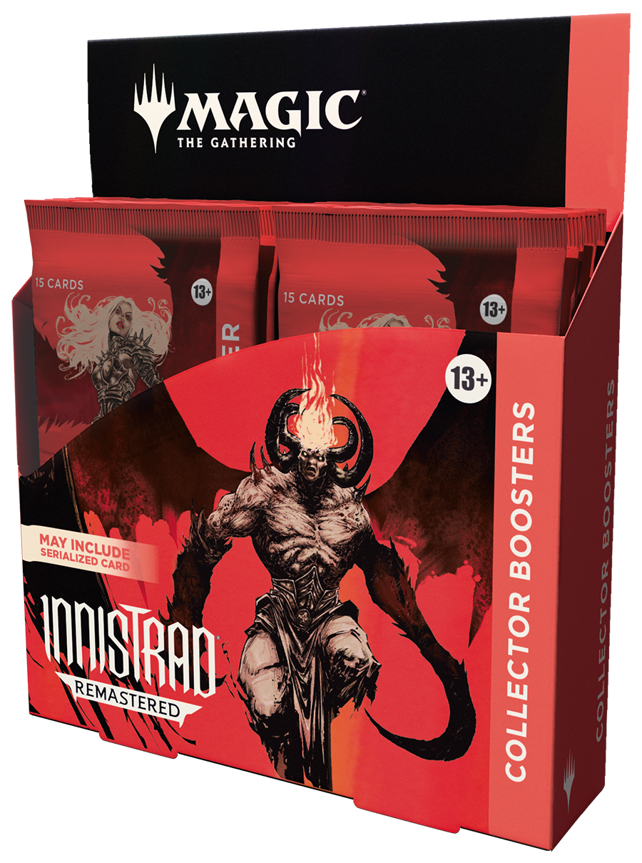 Magic CCG: Innistrad Remastered Collector Booster Display Magic CCG: Innistrad Remastered Collector Booster Display