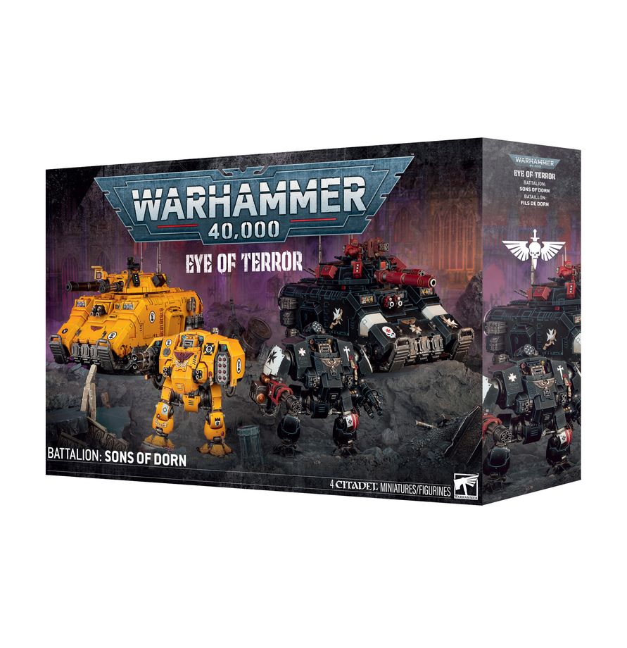 Warhammer 40k: Space Marines - Batallion Sons of Dorn Warhammer, 40k, Panzer, Miniatur, Söhne von Dorn