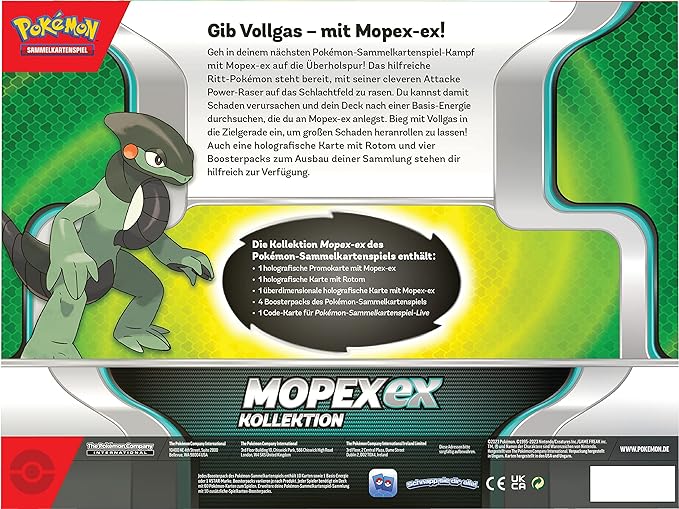 Pokémon CCG dt.: Mopek ex Kollektion