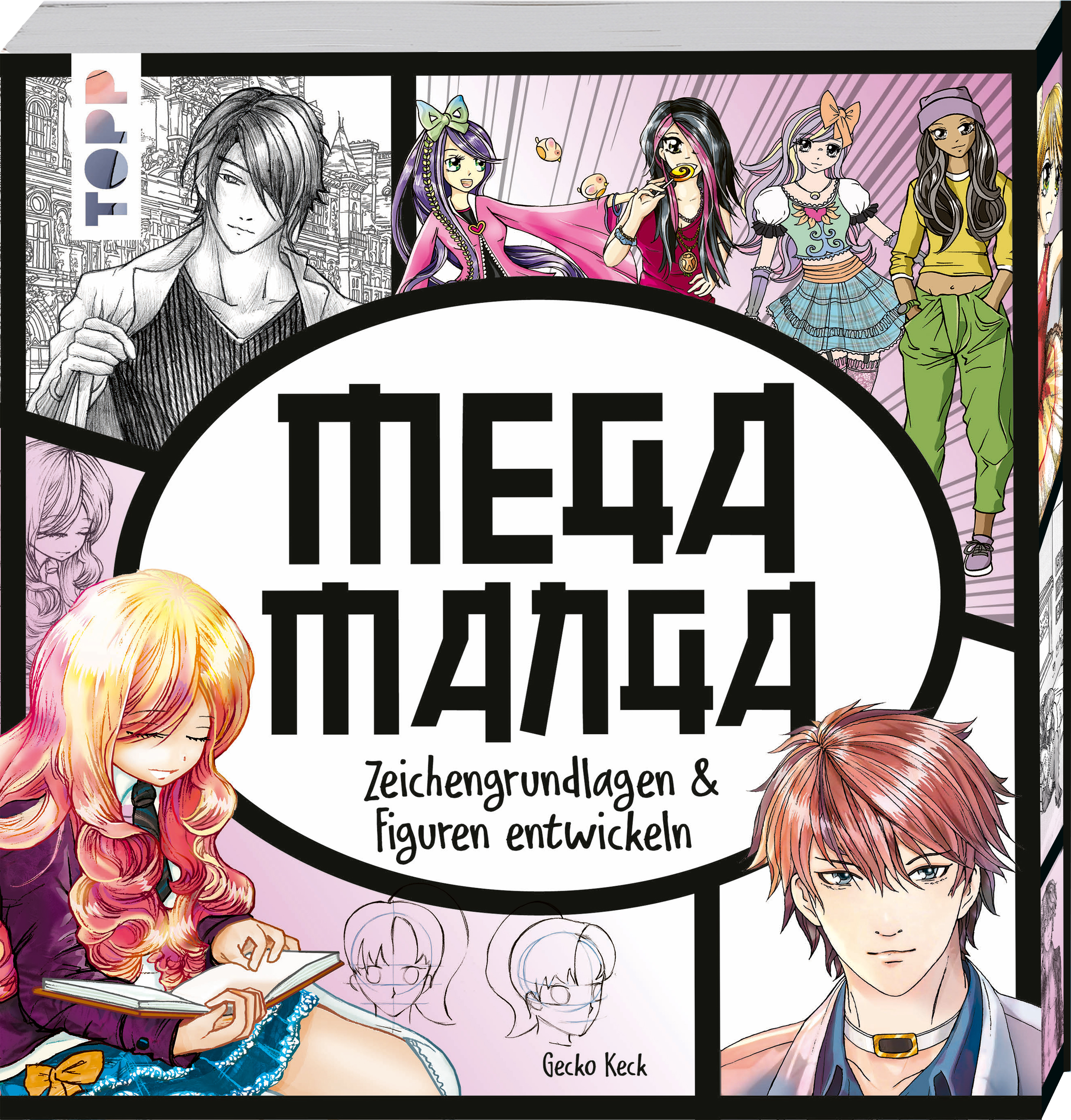 Mega Manga: Zeichengrundlagen & Figuren entwickeln