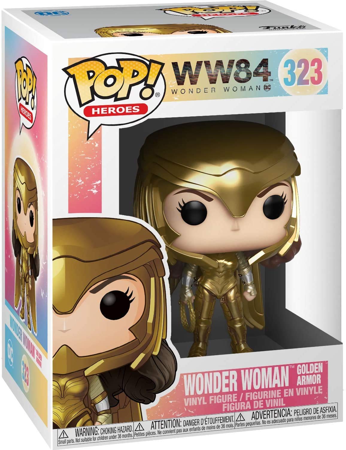 Wonder Woman: POP Wonder Woman Golden Armor 1984 (323)