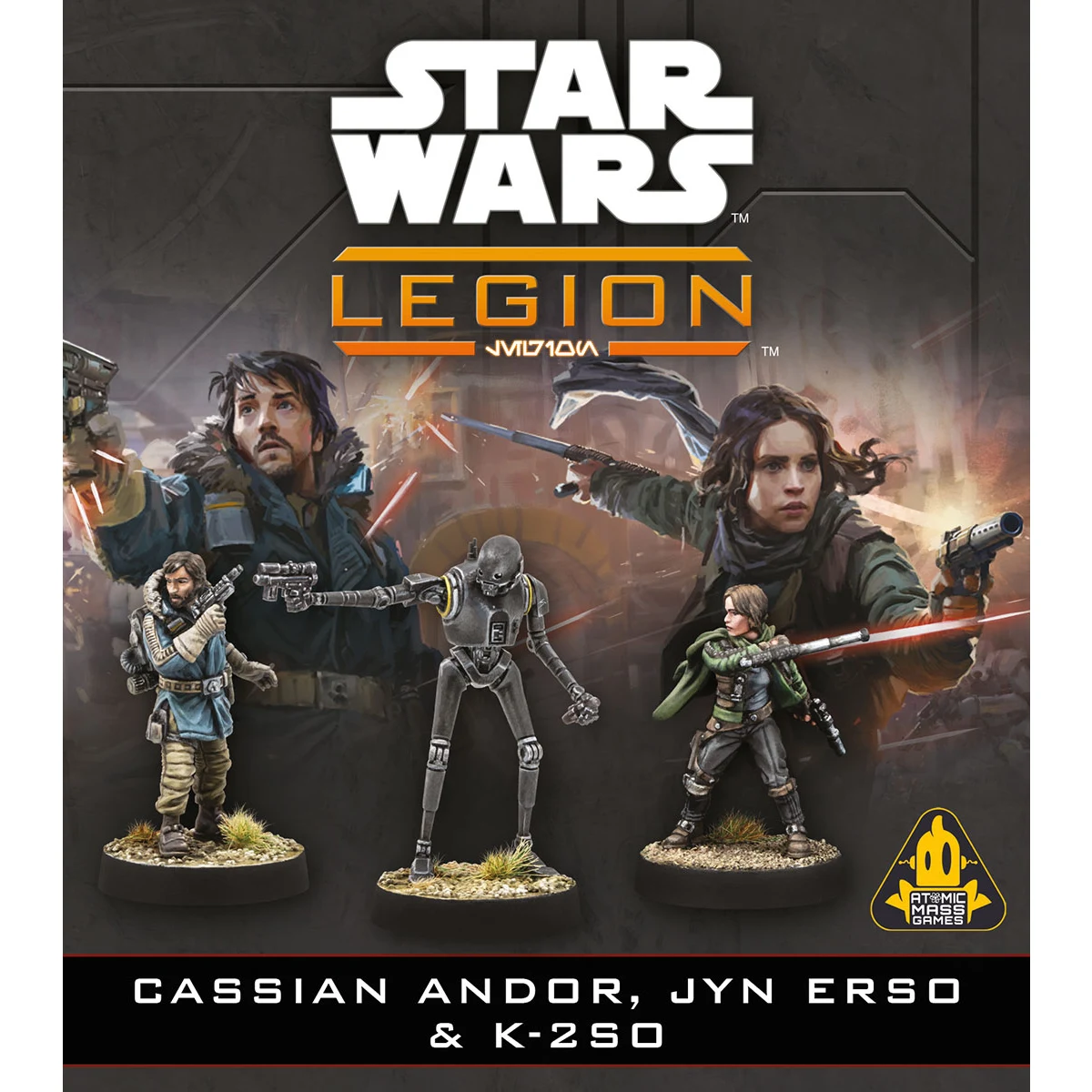 Star Wars Legion - Cassian Andor, Jyn Erso & K-2SO