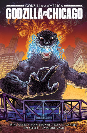 Godzilla, Poster, Film, Godzilla gegen Chicago, Monster