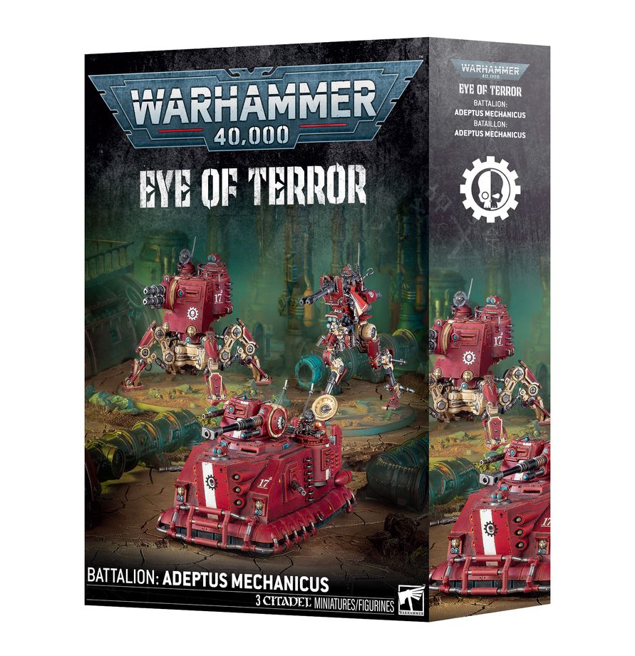 Warhammer, Eye of Terror, Battalion, Adeptus Mechanicus, miniatures