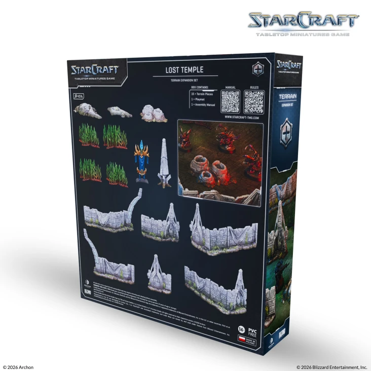 Starcraft TMG: Terrain - Lost Temple Starcraft TMG: Terrain - Lost Temple