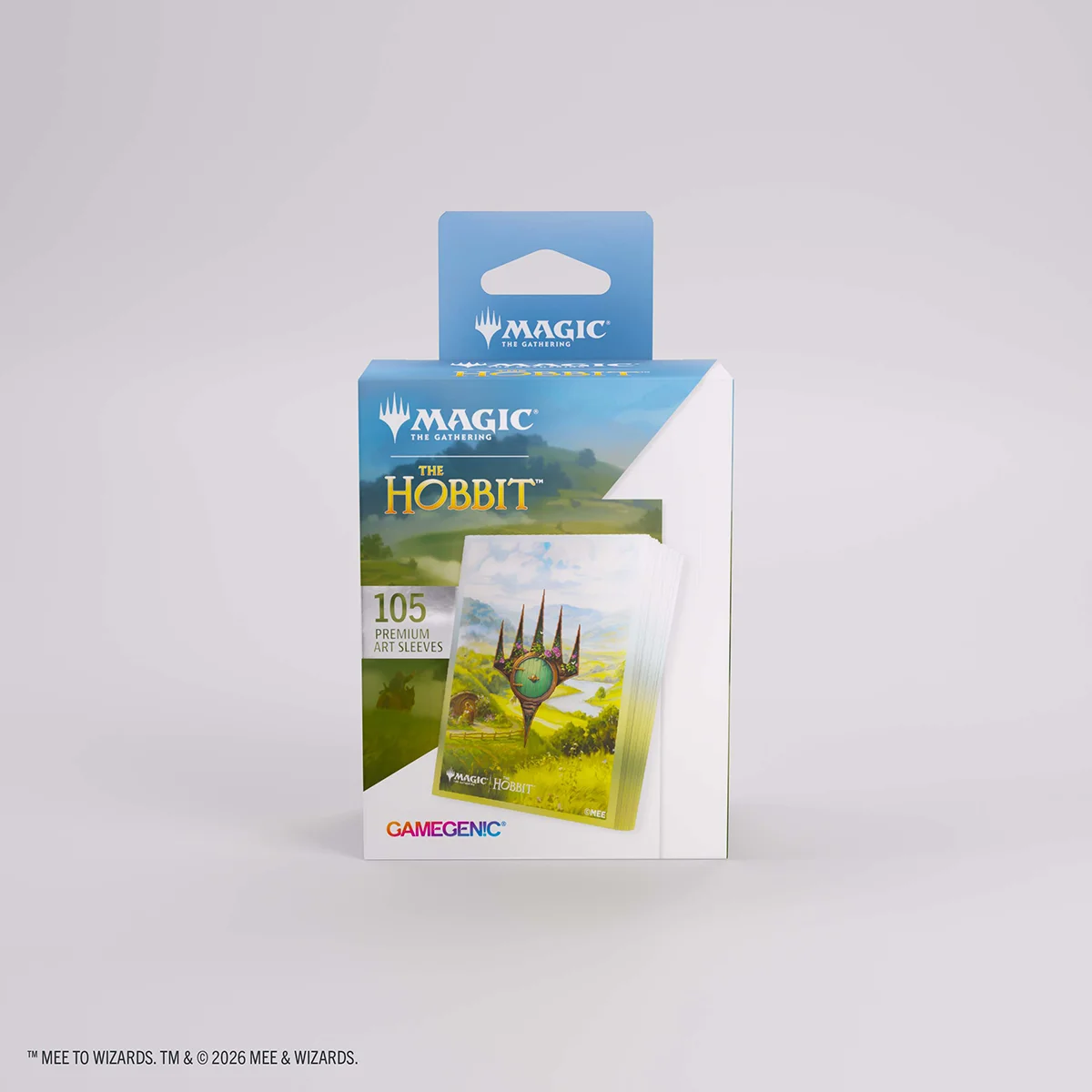 Gamegenic: Magic The Hobbit Premium Art Sleeves - Landscape Der Hobbit, Kartenhüllen, 105 Premium, Kunsthüllen, Magic The Gathering