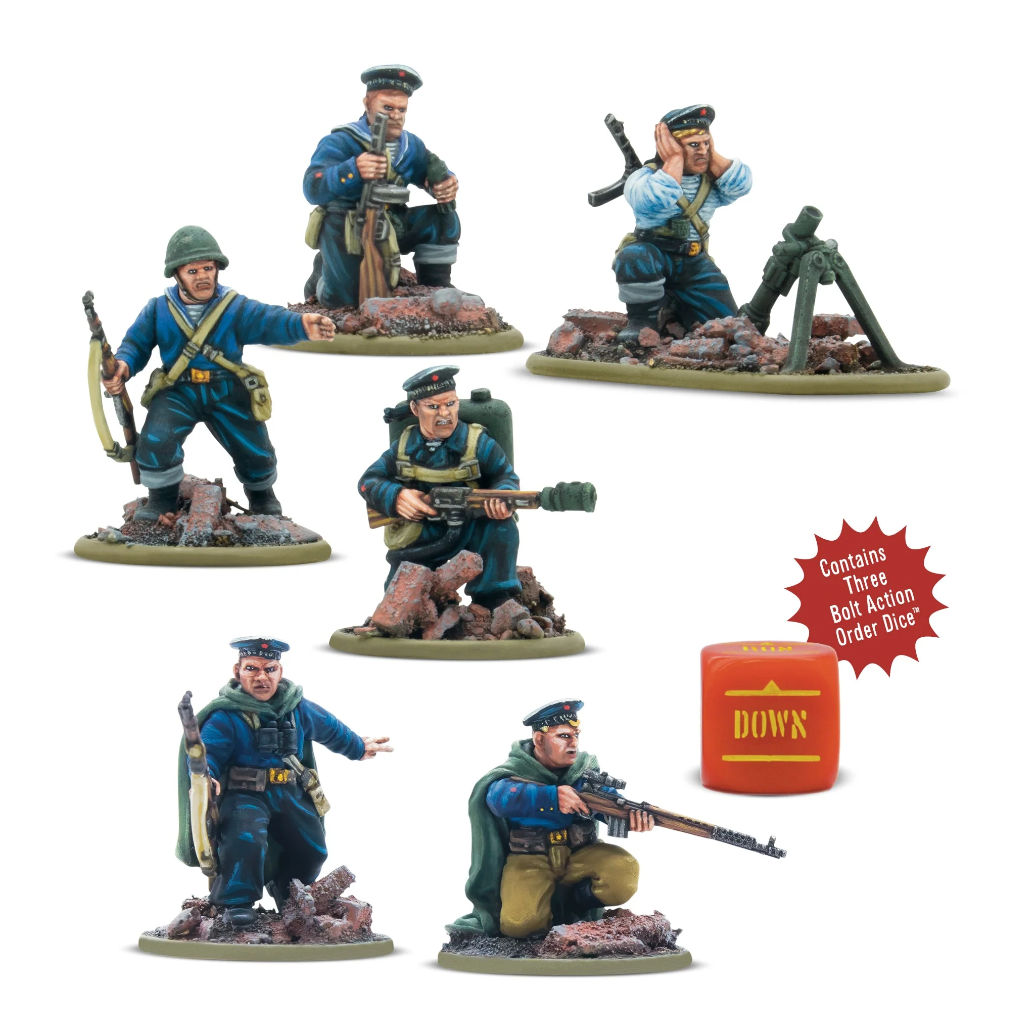 Bolt Action: Soviet - Naval Brigade weapon teams Bolt Action: Soviet - Naval Brigade weapon teams