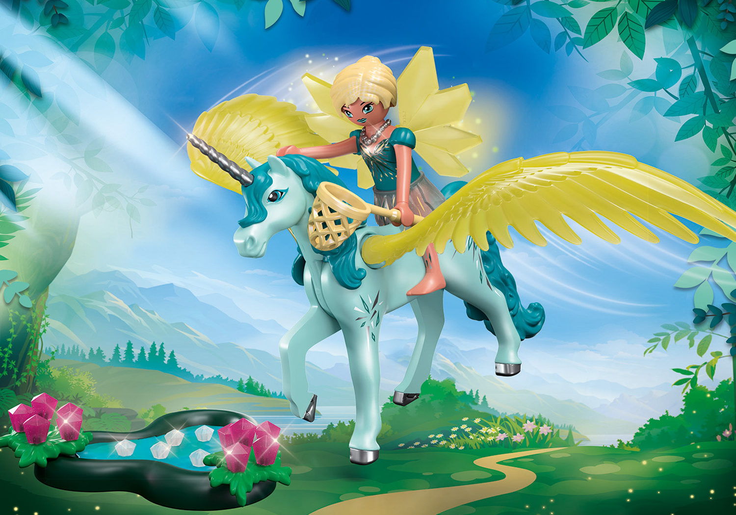 Playmobil: Adventures of Ayuma - Crystal Fairy mit Einhorn