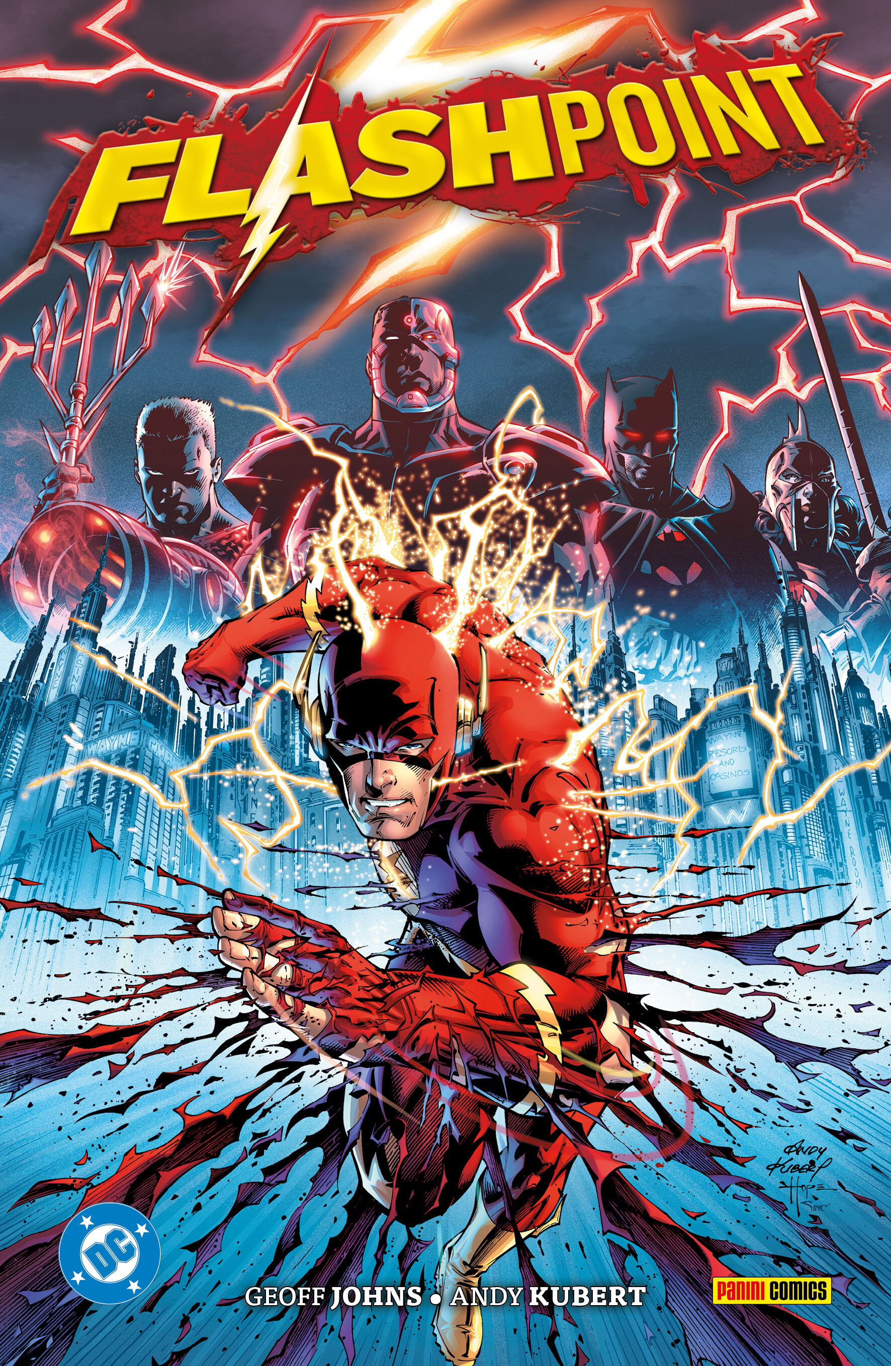 Flashpoint (Pocket Edition) superhero, flashpoint, batman, blitz, cityscape