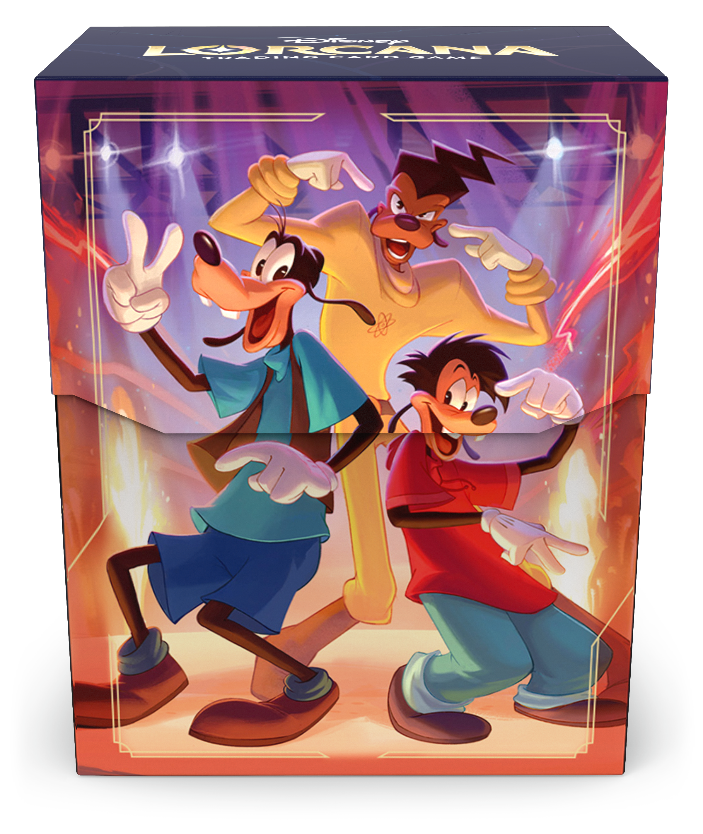 Lorcana TCG: Mythen - Deck Box A Goofy & Max