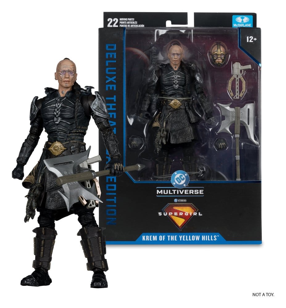 DC Multiverse AF: Krem of the Yellow Hills Deluxe Theatrical Edition 17cm Actionfigur, Figur, Supergirl, Multiverse, Krem von den Yellow Hills