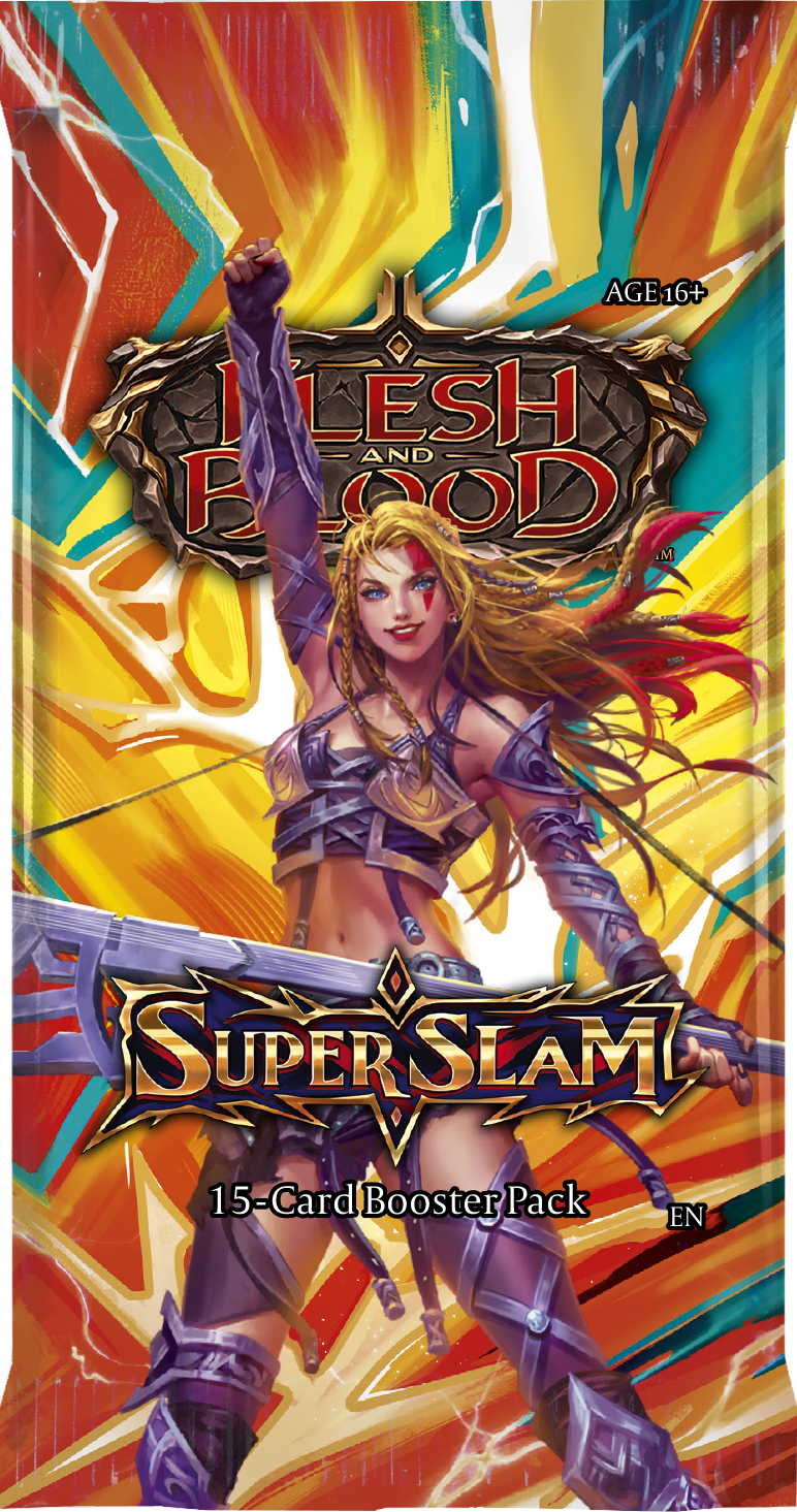Flesh & Blood TCG: Super Slam Boosterpack Flesh & Blood TCG: Super Slam Boosterpack