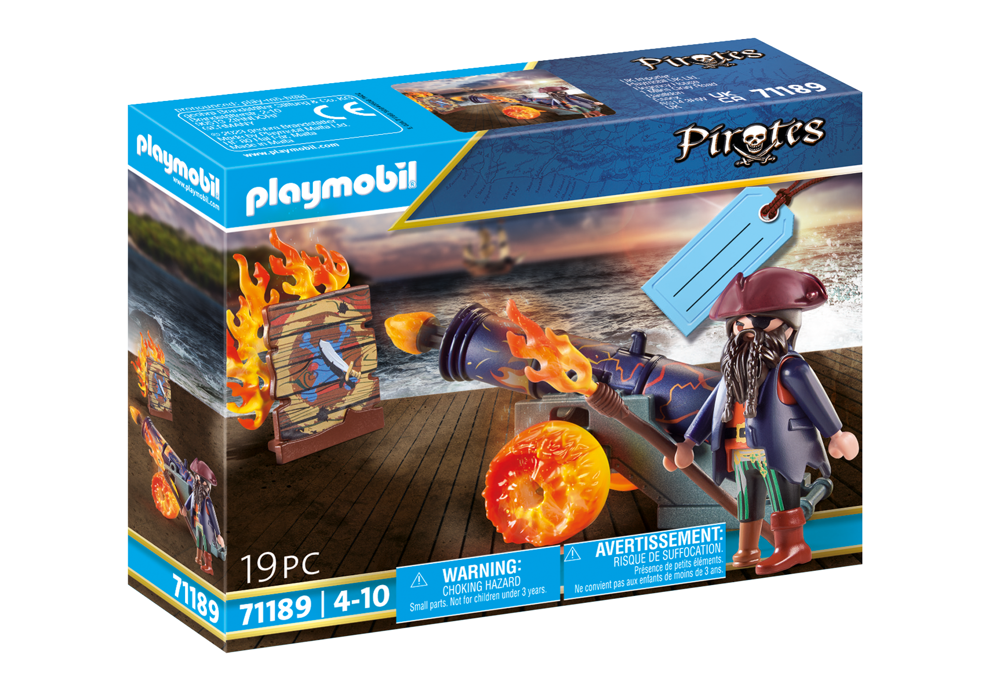 Playmobil: Geschenkset - Pirat mit Kanone Playmobil: Geschenkset - Pirat mit Kanone