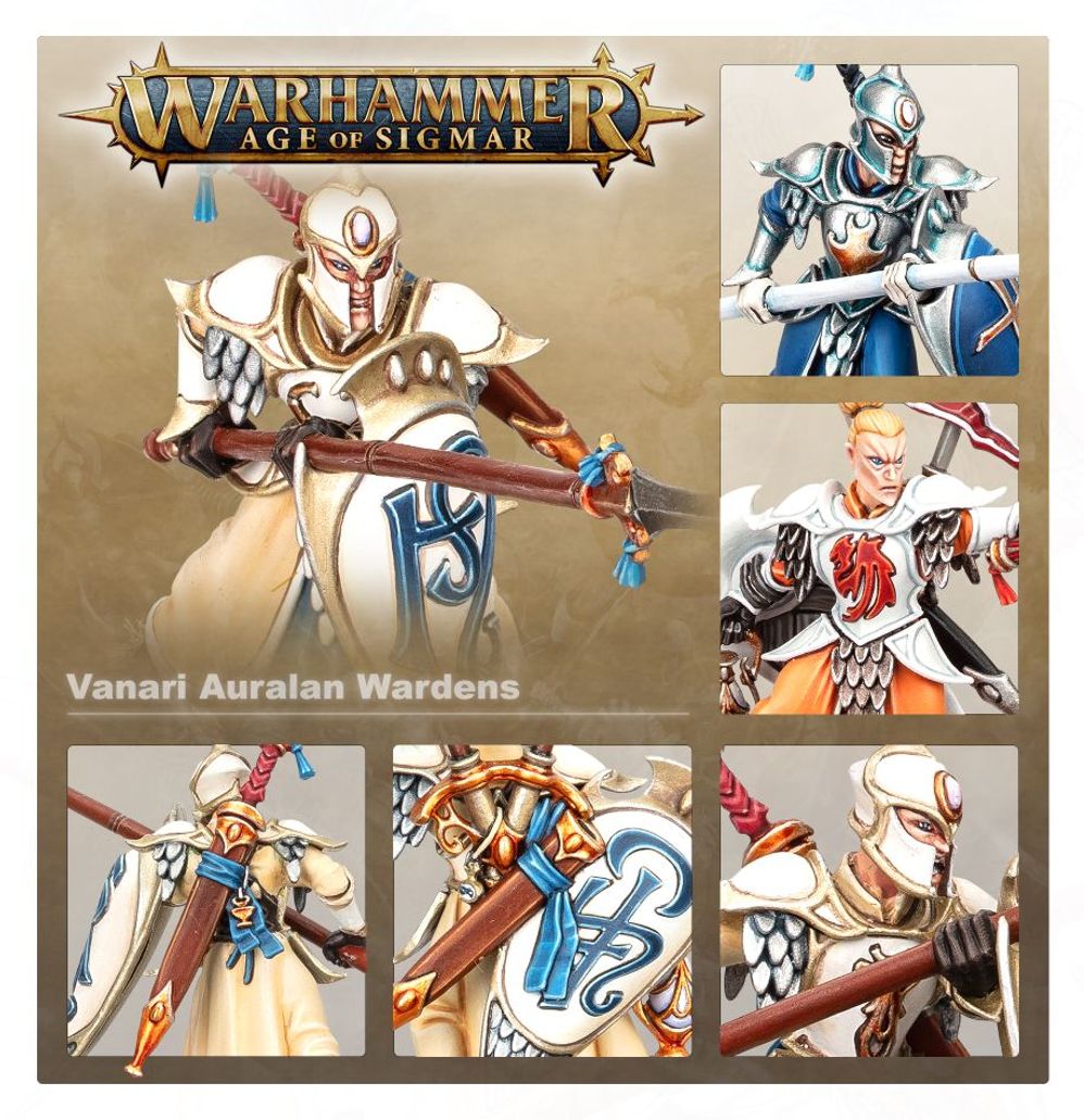 Warhammer: Lumineth Realmlords - Vanari Auralan Wardens