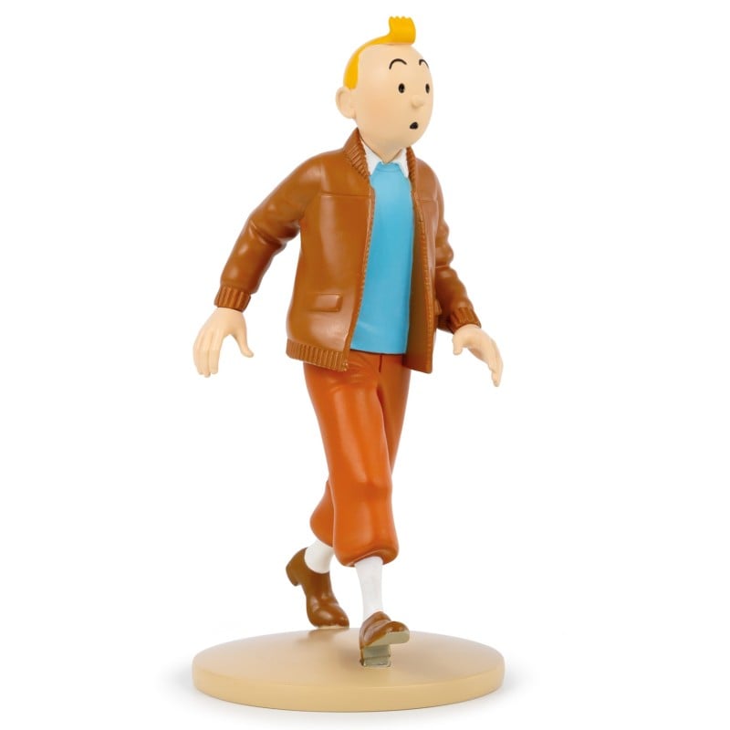 Tim & Struppi: Statue Tim in Fliegerjacke