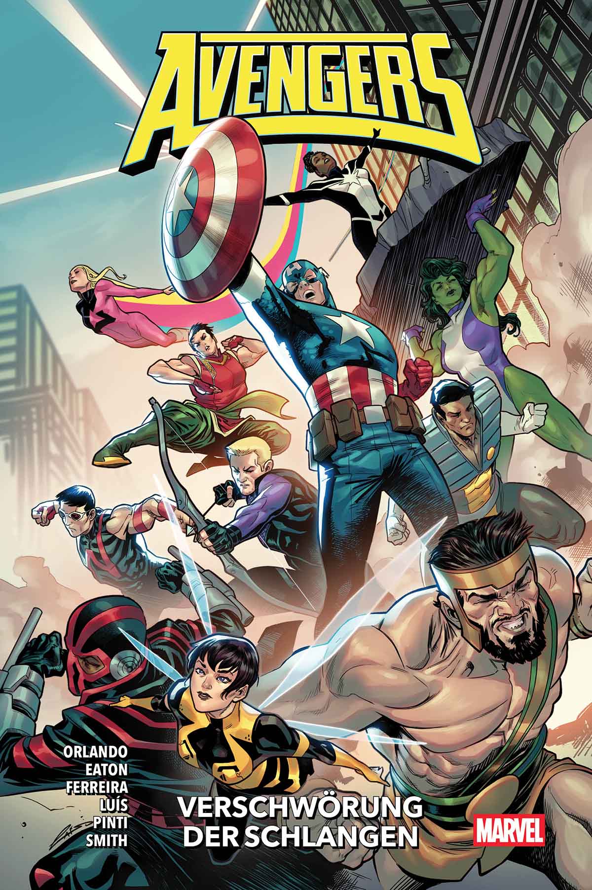 Superhelden, Comic, Captain America, Schlangenverschwörung, Marvel