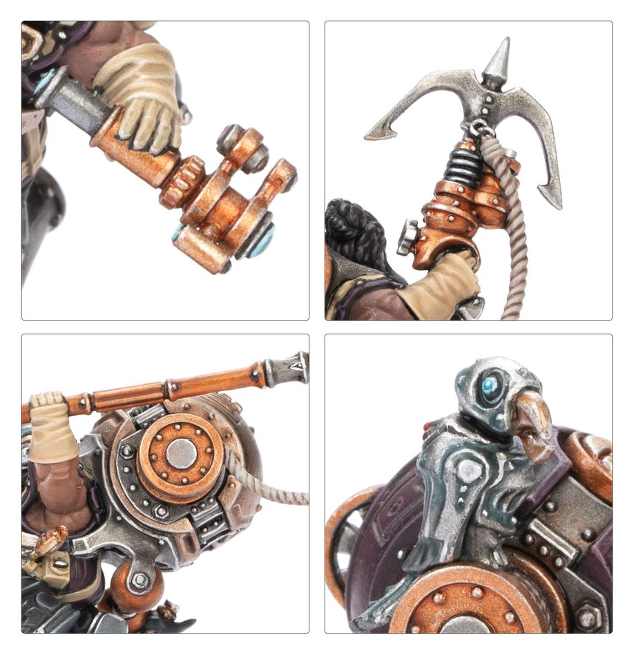 Age of Sigmar: Kharadron Overlords - Vongrim Harpoon Crew Age of Sigmar: Kharadron Overlords - Vongrim Harpoon Crew