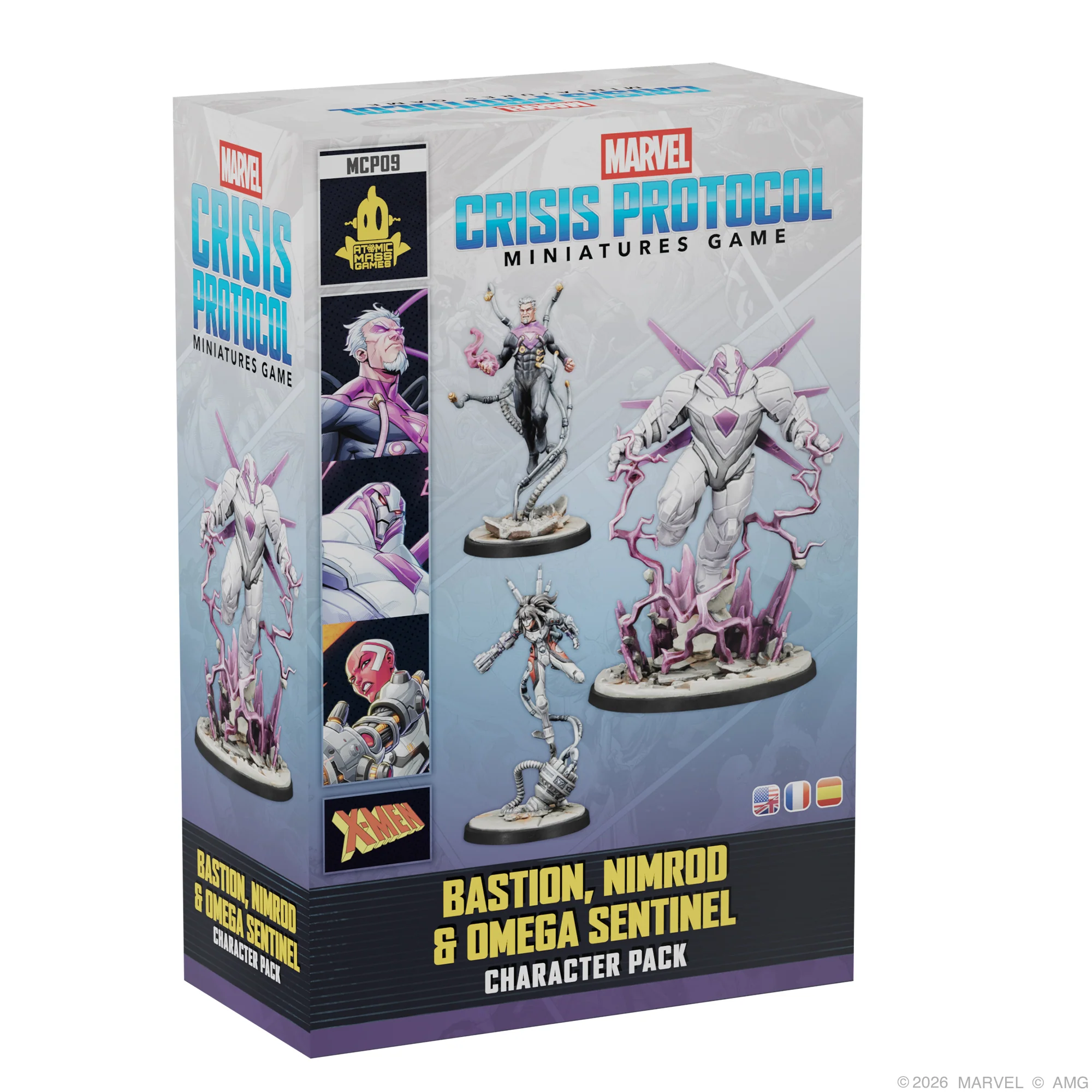 Marvel Crisis Protocol: Bastion, Nimrod & Omega Sentinel Marvel Crisis Protocol: Bastion, Nimrod & Omega Sentinel