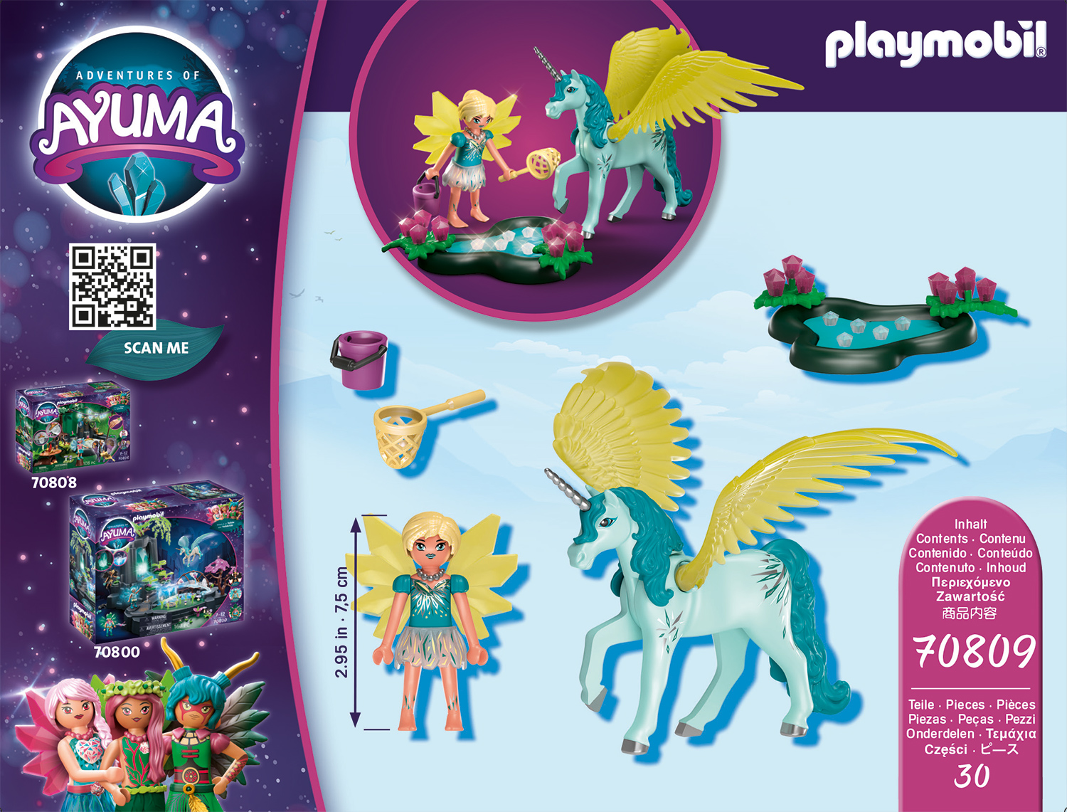 Playmobil: Adventures of Ayuma - Crystal Fairy mit Einhorn