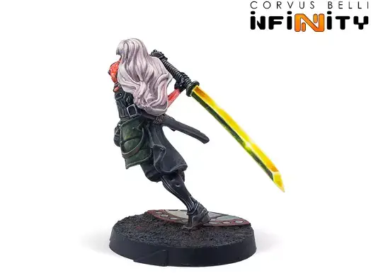 Infinity: JSA - JSA hero, Shinobu Kitsune (Monofilament CCW) Infinity: JSA - JSA hero, Shinobu Kitsune (Monofilament CCW)