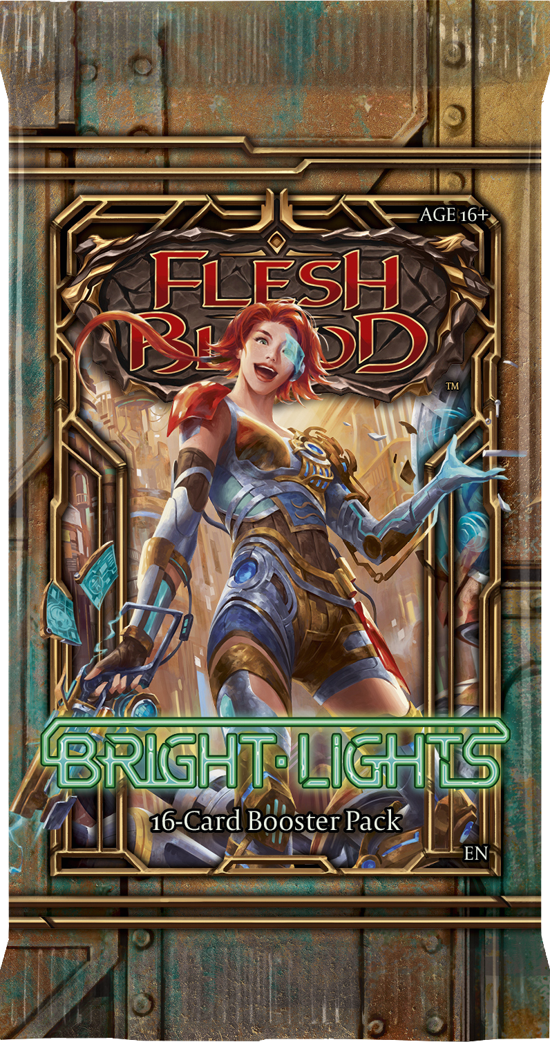 Flesh & Blood TCG: Bright Lights Boosterpack Flesh & Blood TCG: Bright Lights Boosterpack