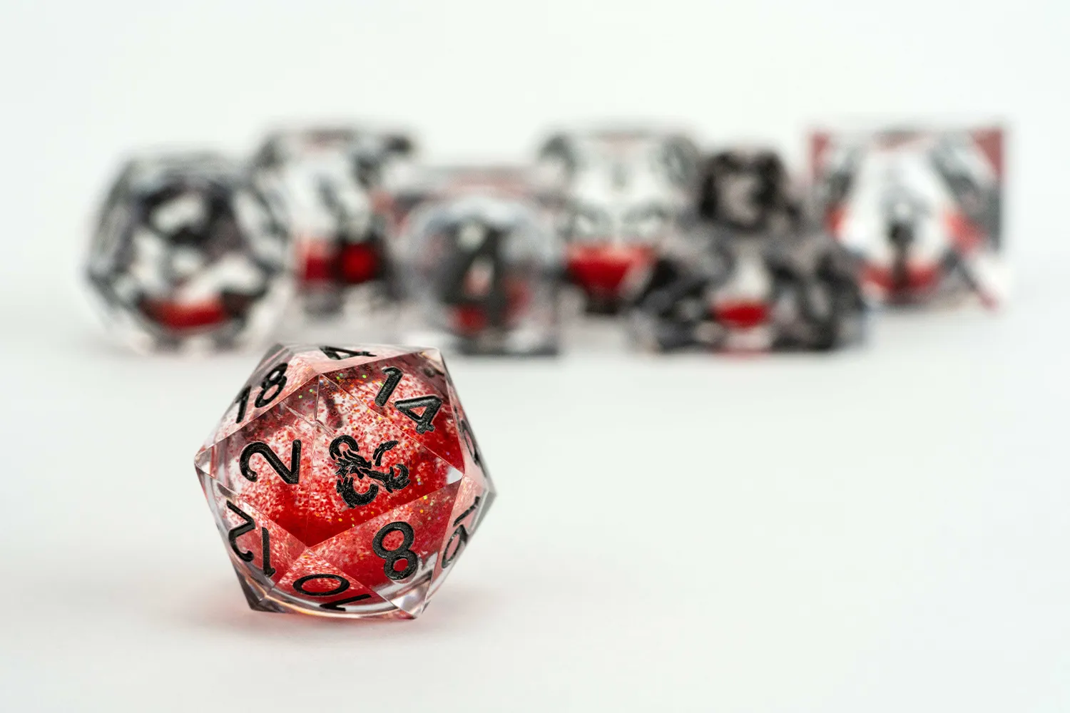 D&D: Liquid Core Dragon Breath Dice Set