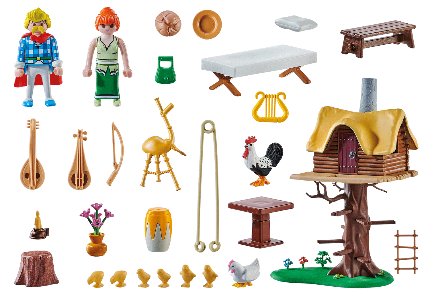 Playmobil: Asterix - Troubadix mit Baumhaus Playmobil: Asterix - Troubadix mit Baumhaus