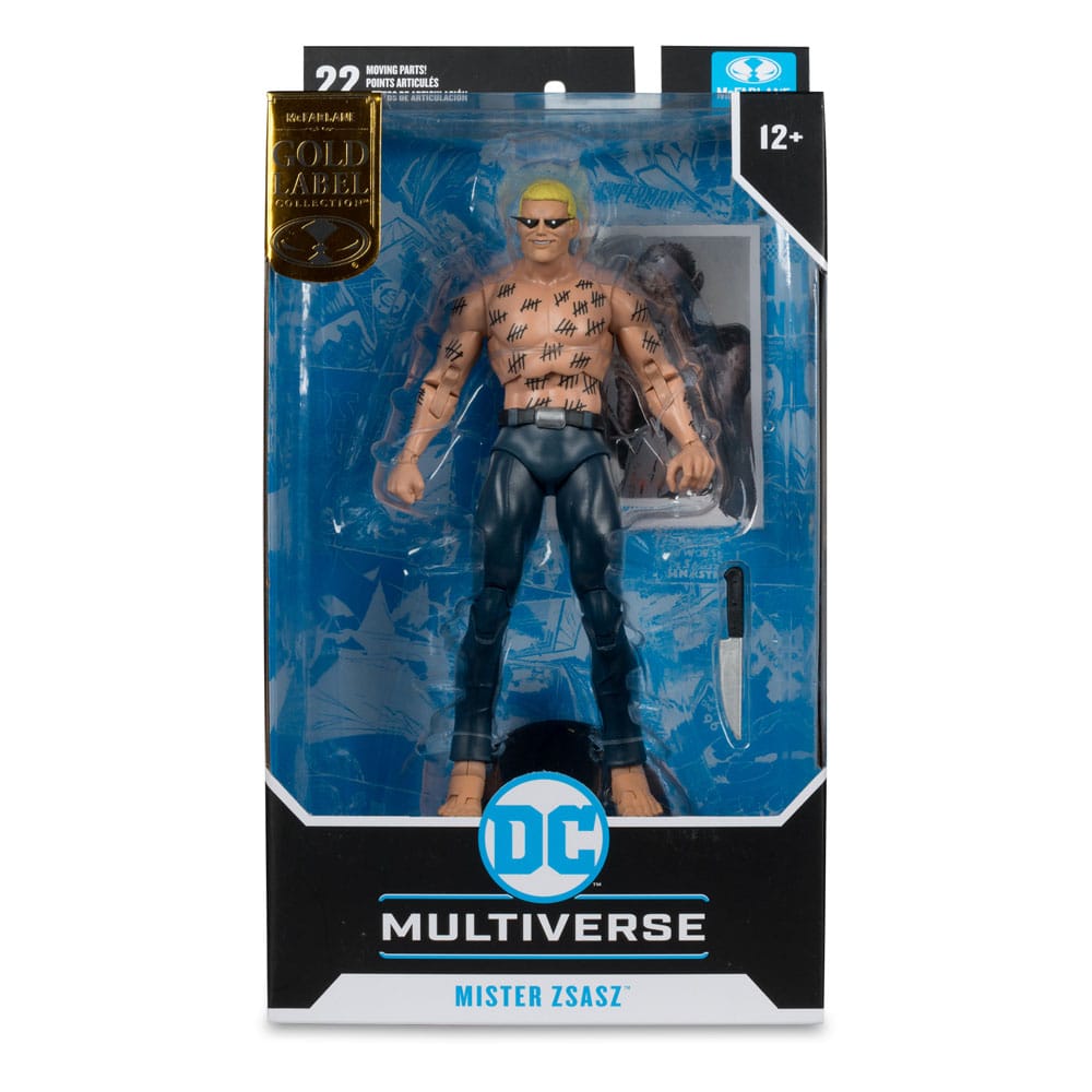 DC Multiverse AF: Mister Zsasz Gold Label 18cm