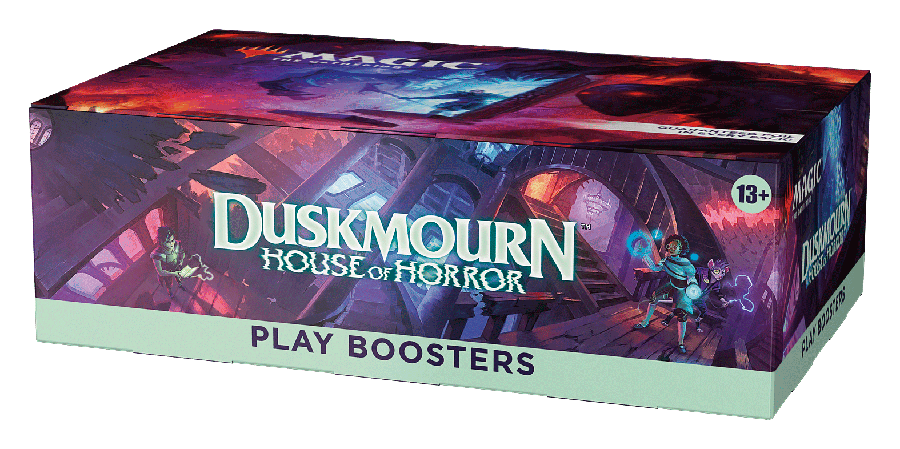 Magic CCG: Duskmourn House of Horror Play Booster Display