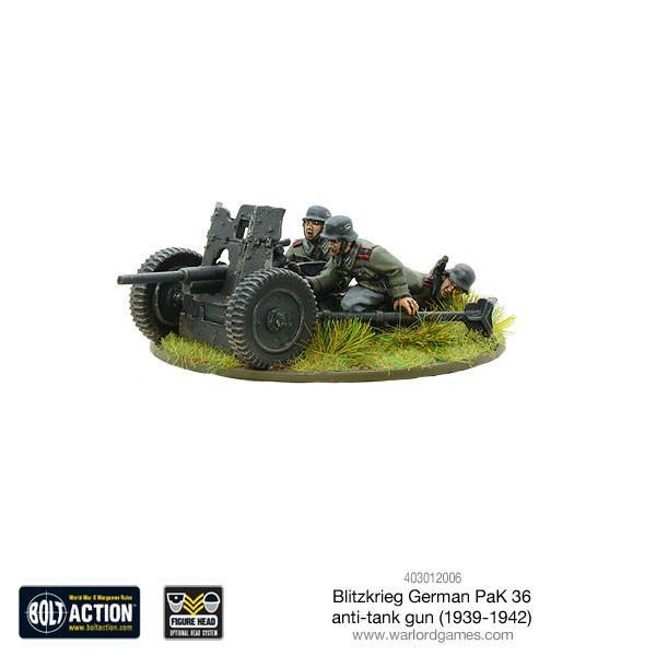 Bolt Action: German - Blitzkrieg Pak-36 Anti-Tank Gun Bolt Action: German - Blitzkrieg Pak-36 Anti-Tank Gun