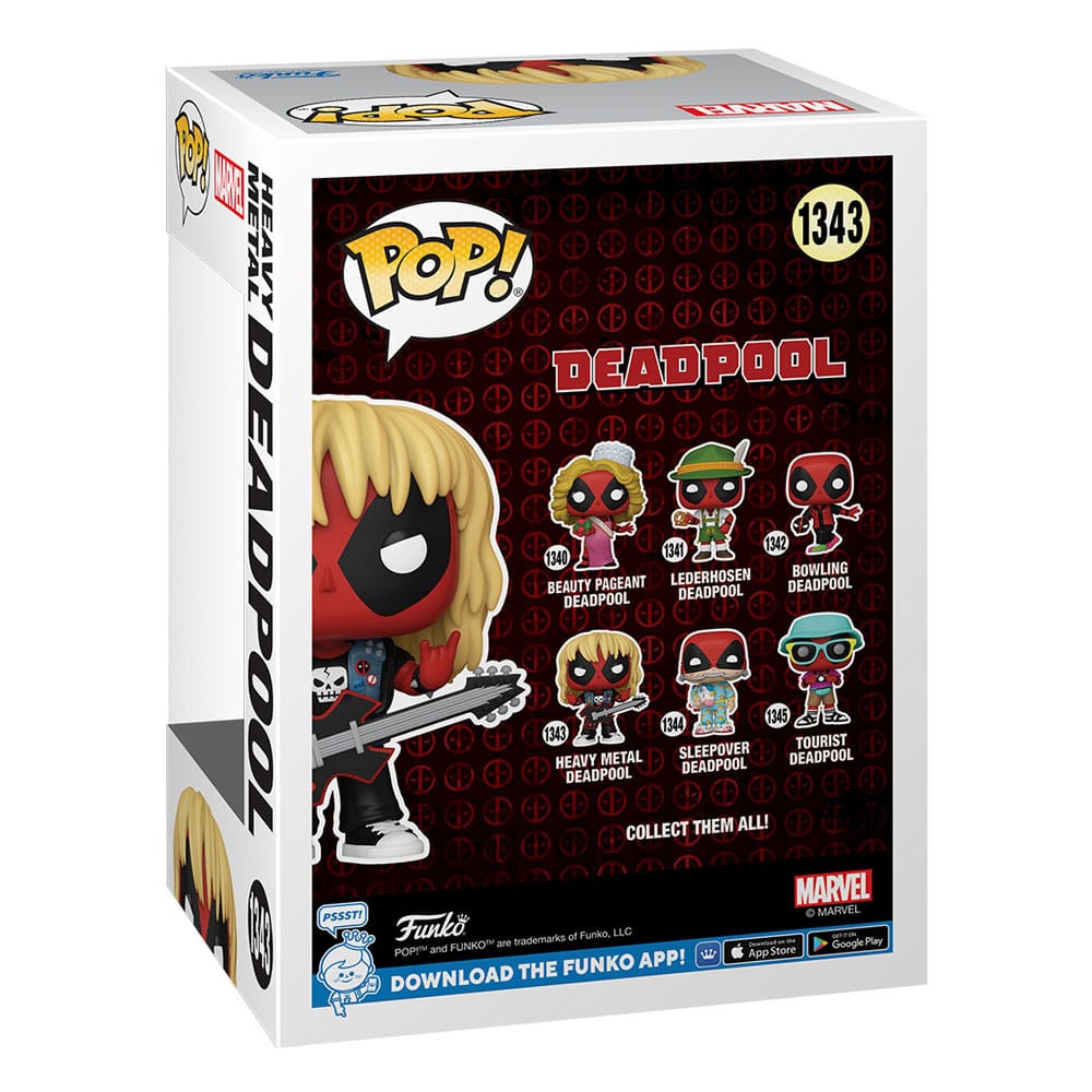 Deadpool: POP Heavy Metal Deadpool (1343)