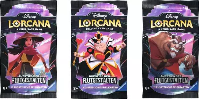 Lorcana TCG: Aufstieg der Flutgestalten - Booster Pack (Kapitel 2) Lorcana TCG: Aufstieg der Flutgestalten - Booster Pack (Kapitel 2)