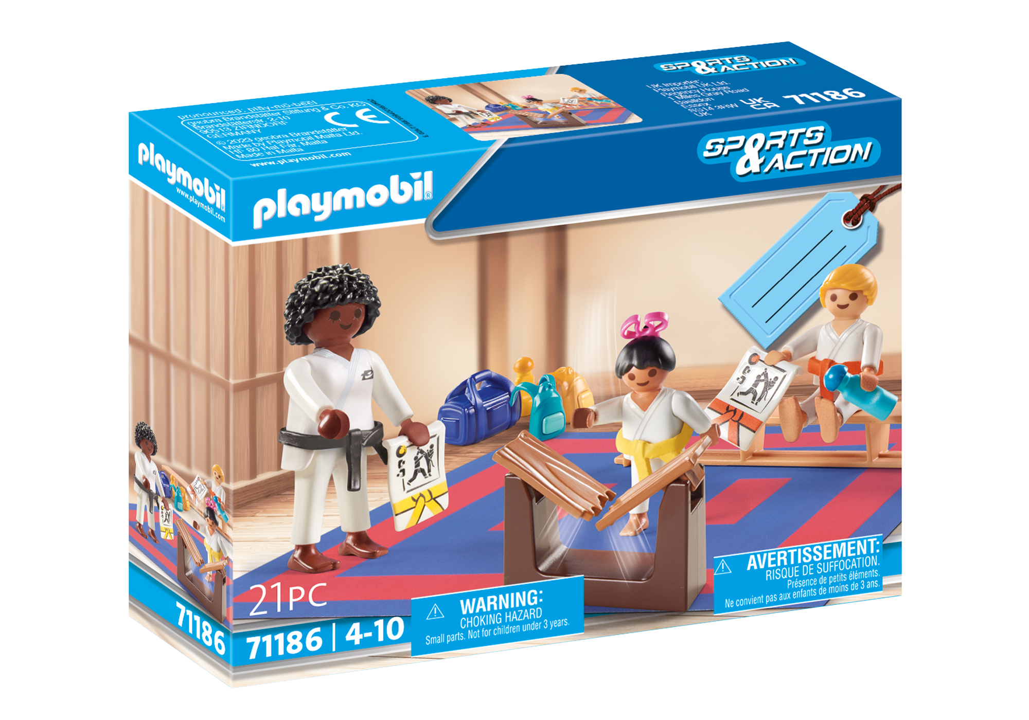 Playmobil: Geschenkset - Karate Training Playmobil: Geschenkset - Karate Training
