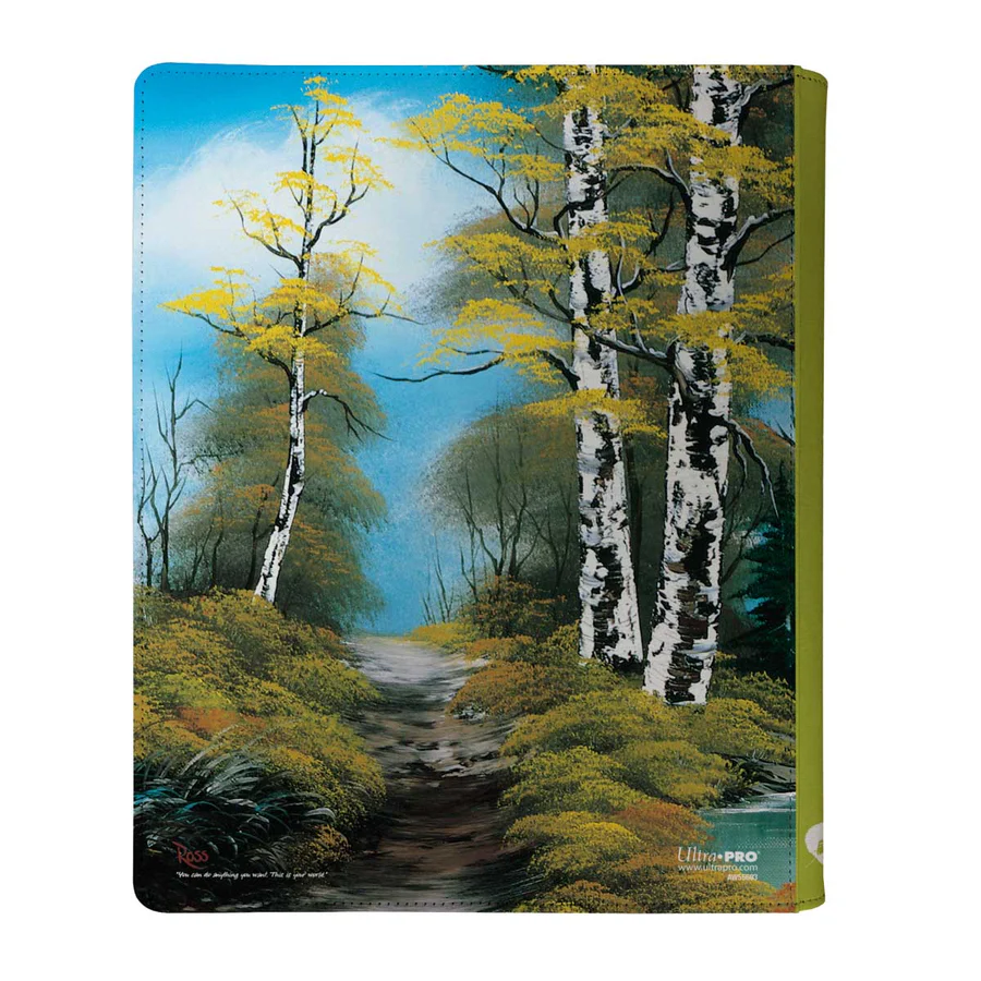 Ultra Pro: 9-Pocket Zippered Binder Bob Ross Lakeside Path (360)