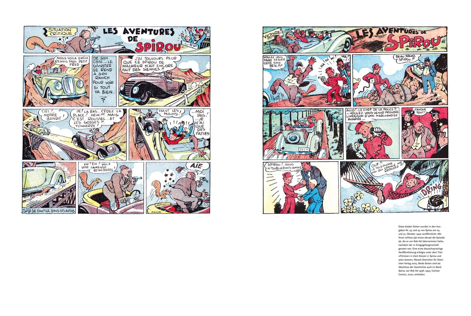 Spirou & Fantasio Gesamtausgabe Classic Bd.2: 1940 - 1951 