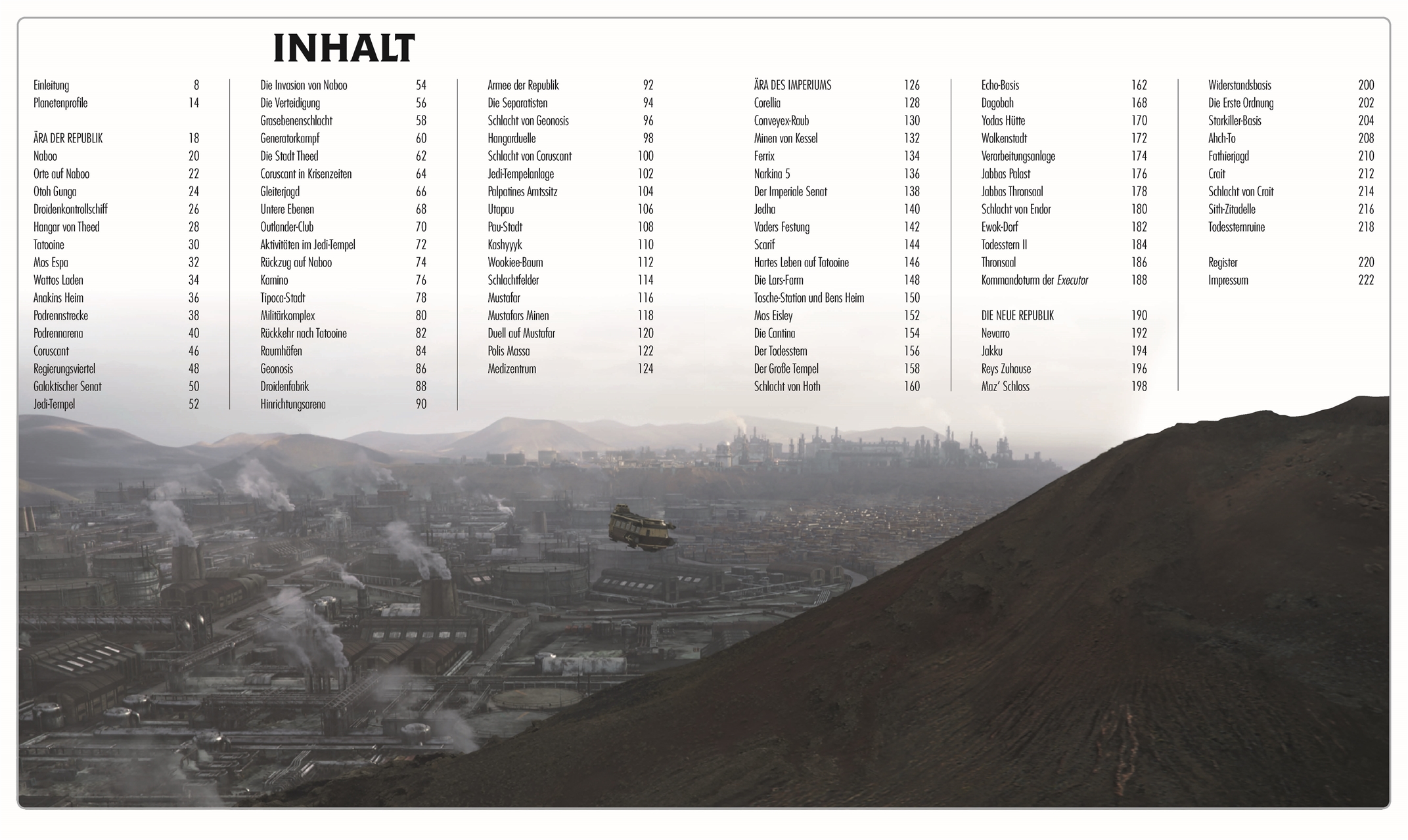 Star Wars: Schauplätze und Planeten Star Wars: Schauplätze und Planeten
