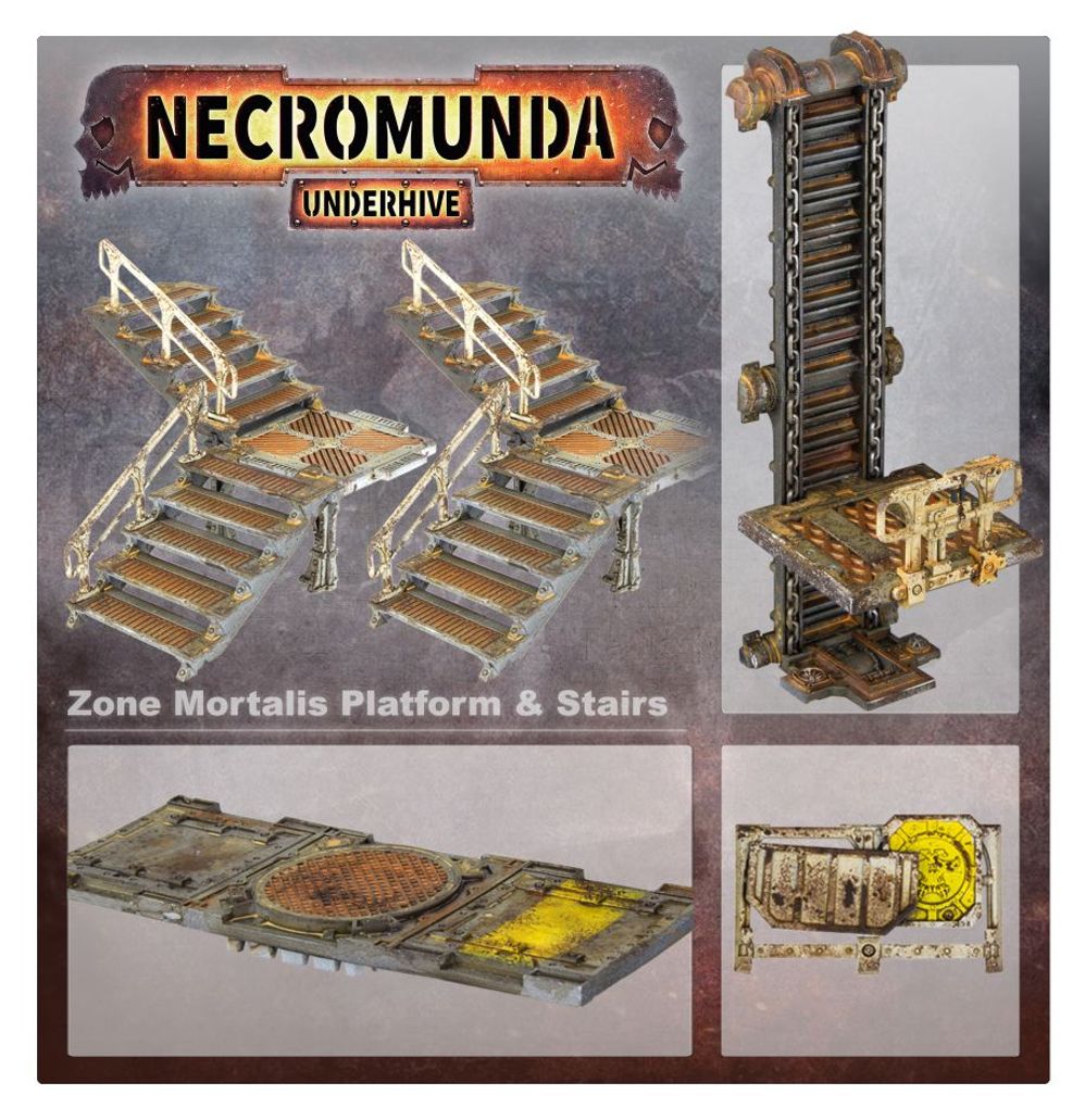 Necromunda: Zone Mortalis - Platforms & Stairs