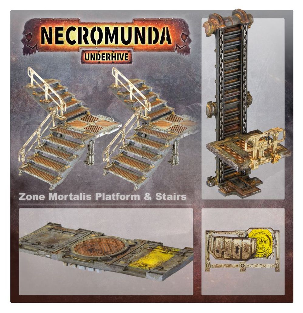 Necromunda: Zone Mortalis - Platforms & Stairs Necromunda: Zone Mortalis - Platforms & Stairs