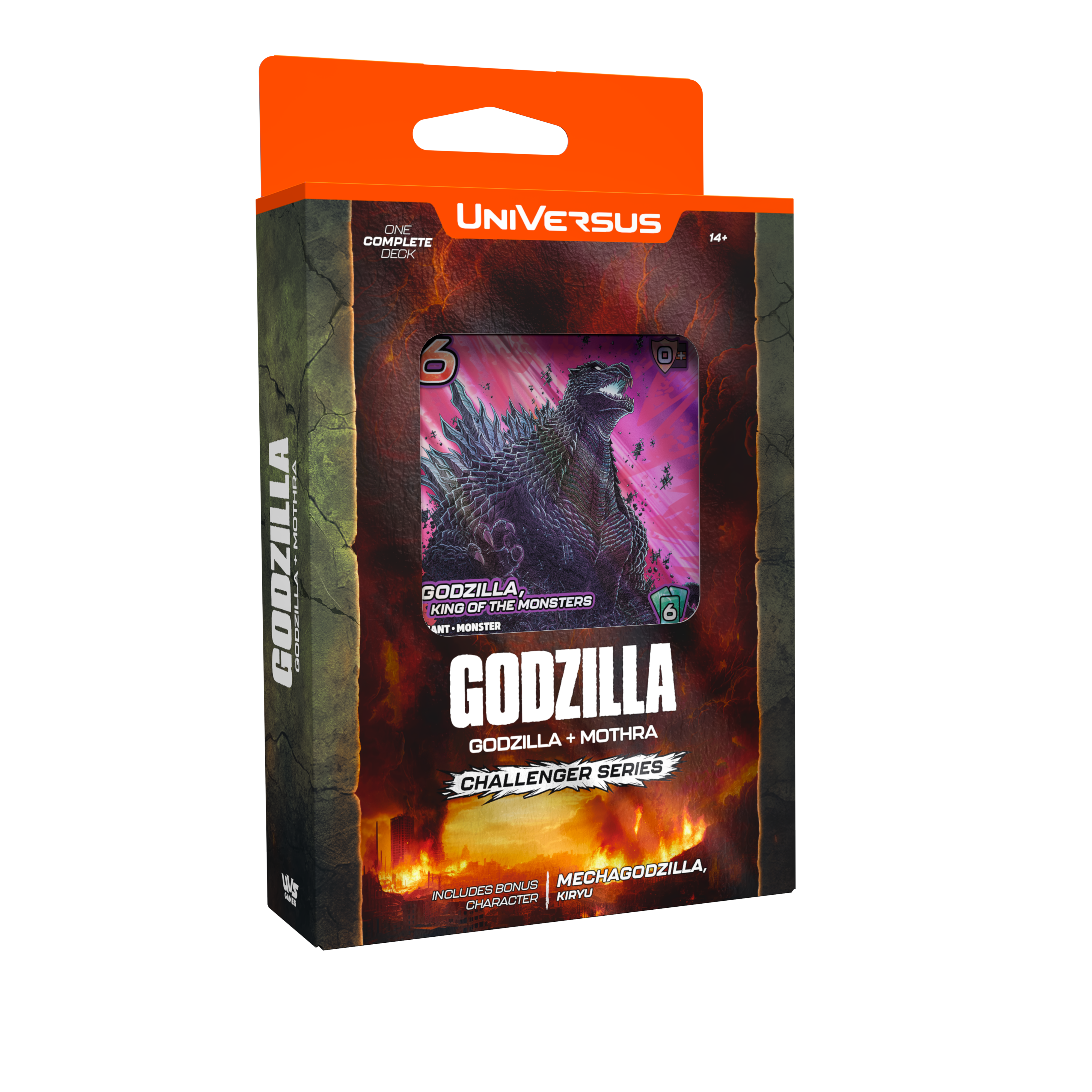 Universus CCG: Godzilla Challenger Series "Godzilla + Mothra"