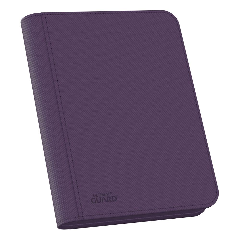 Ultimate Guard: Zipfolio Xenoskin 8-Pocket Mini Violett Notizbuch, Hülle, Lila, Kartenfach, Geldbörse