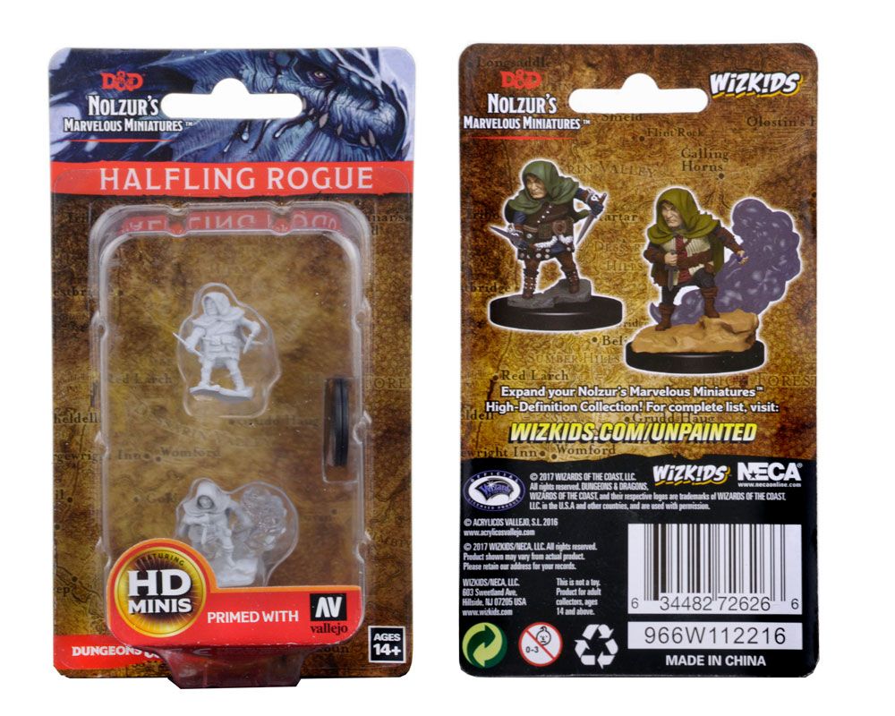 D&D Miniatures: Halfling Rogue (male) D&D Miniatures: Halfling Rogue (male)