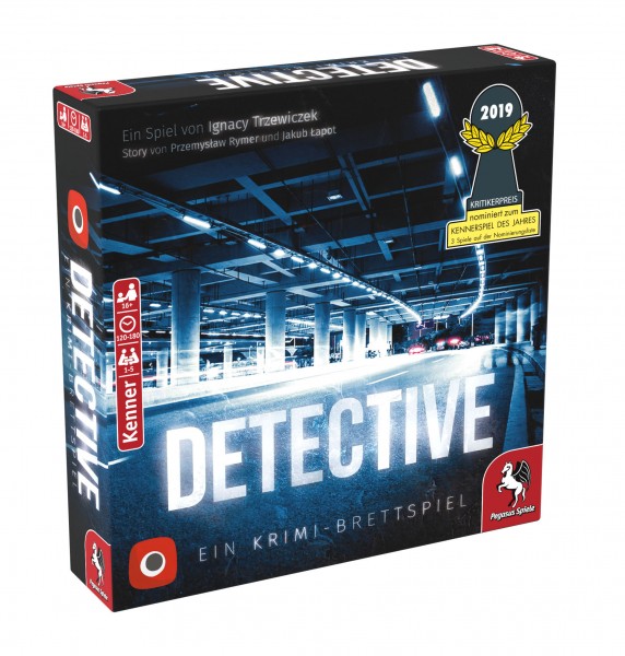 Detective – Ein Krimi-Brettspiel *Nominiert Kennerspiel des Jahres 2019* Detective – Ein Krimi-Brettspiel *Nominiert Kennerspiel des Jahres 2019*