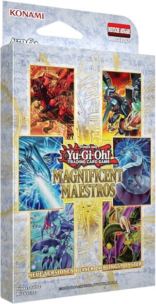 Yu-Gi-Oh, Trading Card, Magificent Maestros, Kartenbox, Deck