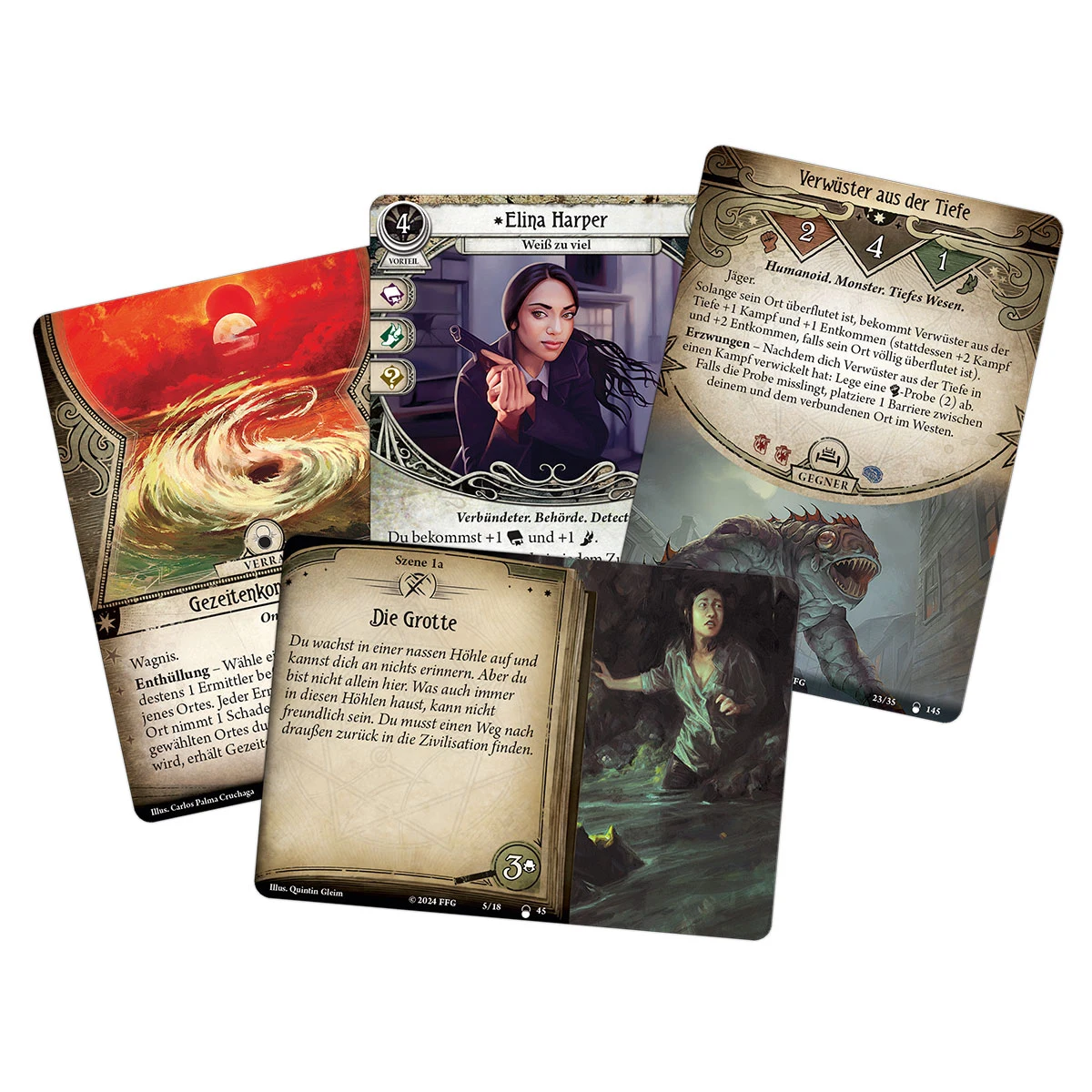 Arkham Horror LCG dt.: Die Innsmouth-Verschwörung Kampagnen-Erweiterung