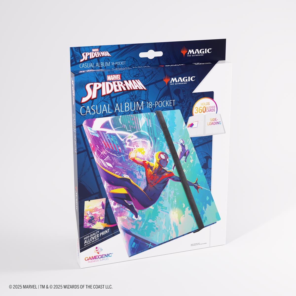 Gamegenic: Magic Marvel's Spider-Man 18-Pocket Album - Miles Morales/Spider-Gwen Gamegenic: Magic Marvel's Spider-Man 18-Pocket Album - Miles Morales/Spider-Gwen