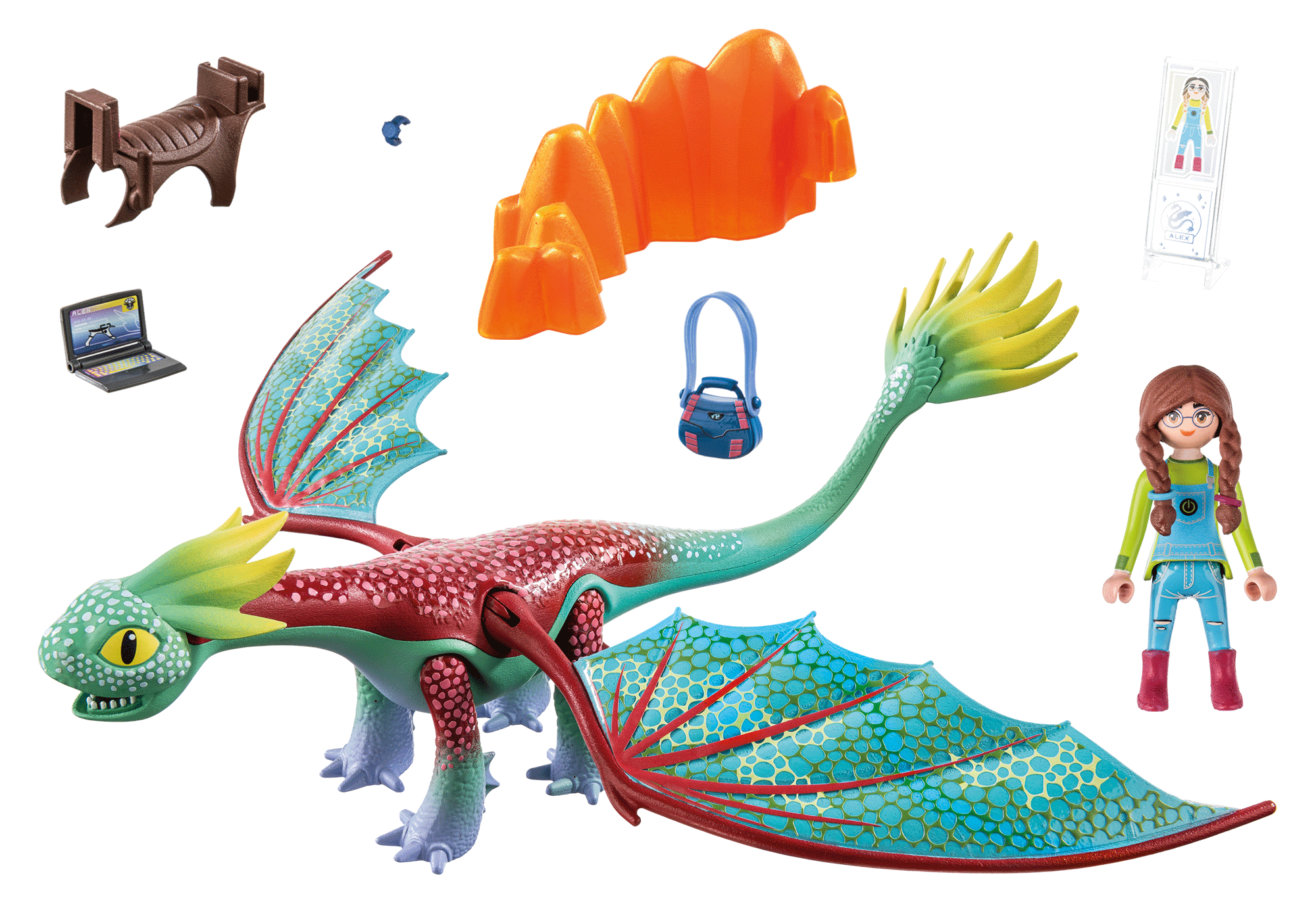 Playmobil: Dragons - Nine Realms Feathers & Alex