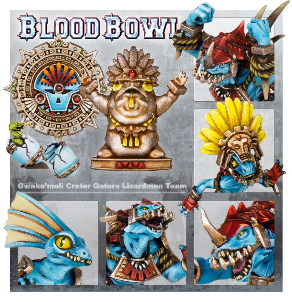 Blood Bowl: Lizardmen Team Blood Bowl: Lizardmen Team