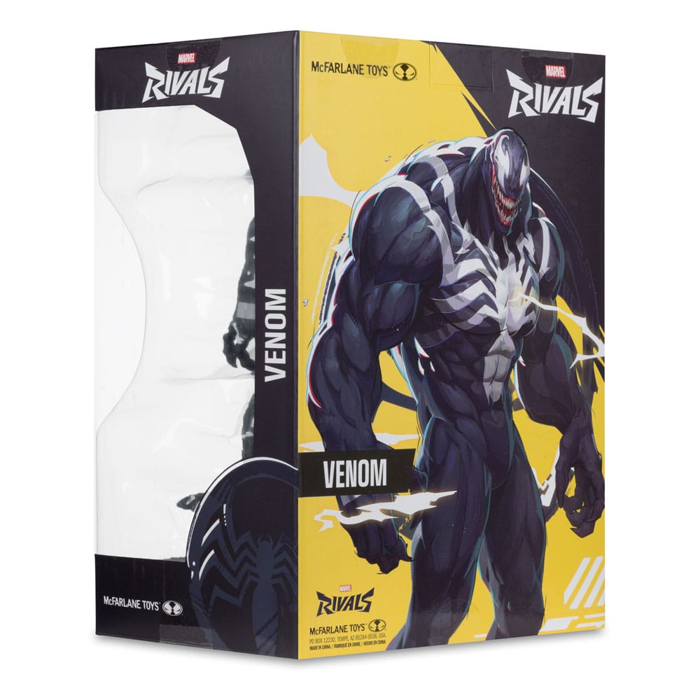Marvel Collection: Statue Venom (Marvel Rivals #1) 1/6 19cm Action-Figur, Venom, Rivals, Figurenbox, Gelb-Schwarz